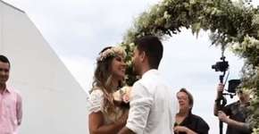 De surpresa, Mayra Cardi se casa com Arthur Aguiar no Rio