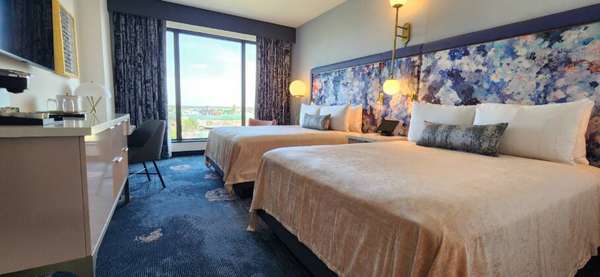 Interior de um dos quartos 