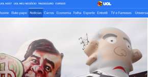 Rodrigo Maia vira boneco inflável ao lado de ‘pixuleco’ no Rio