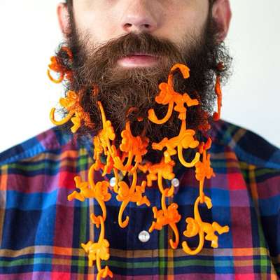 As barbas transformadas em arte (Reprodução/Will It Beard)
