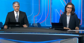 William Bonner se despede de Weintraub no ‘JN’ da melhor forma possível