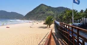 Praia do Tombo, no Guarujá (SP), ganha cobiçado selo Bandeira Azul