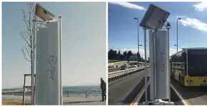 Vento criado por veículos em movimento vira energia limpa