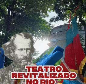 ⛇ ⊹ ࣪ ˖ TEATRO VOLTA À VIDA NO RIO...