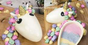 Inove na hora de presentear: Ovo de Páscoa Unicórnio