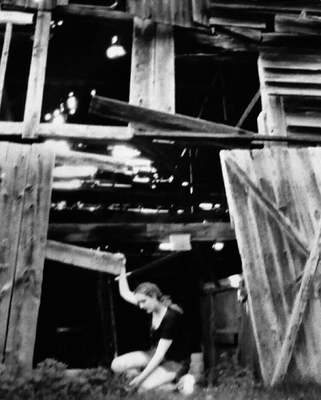 Autorretrato da fotógrafa brasileira Gina Stocco clicado no Canadá