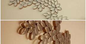 Como fazer: decoração sofisticada reciclando tubos de papel higiênico