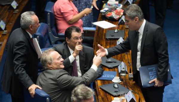 Brasília- DF 22-02-2017 Sessão do senado para votar a indicação para o STF do ministro, Alexandre Moraes.  Foto Lula Marques 