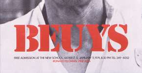 A história aberta: uma, duas, três vezes Beuys!