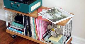 Saiba como fazer um móvel para guardar discos