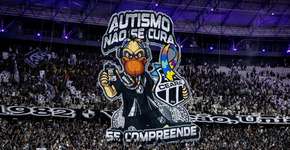 “Autismo não se cura, se compreende”: Torcida do Ceará dá show na arquibancada