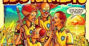 Banda punk americana critica governo Bolsonaro em cartaz de turnê