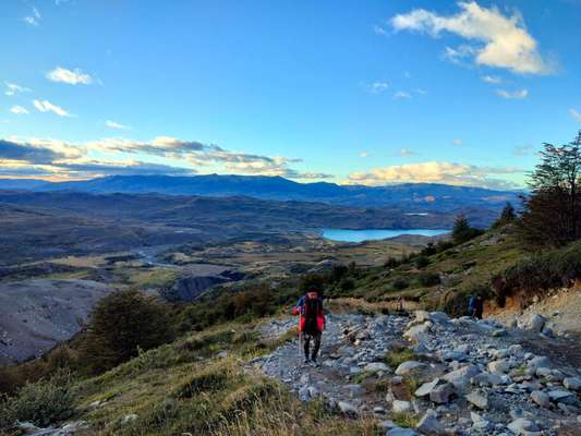 Pelo caminho existem diversos mirantes