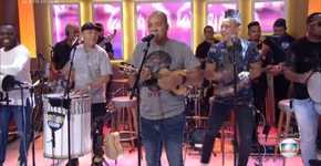 Molejo toca ‘Despacito’ no programa da Fátima e quebra internet