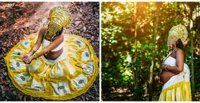 ‘É D’oxum’ retrata gestantes para homenagear deusas africanas