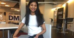 Menina cria bengala com GPS para auxiliar deficientes visuais