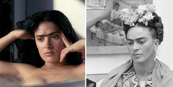 Salma Hayek como Frida Kahlo em Frida (2002)