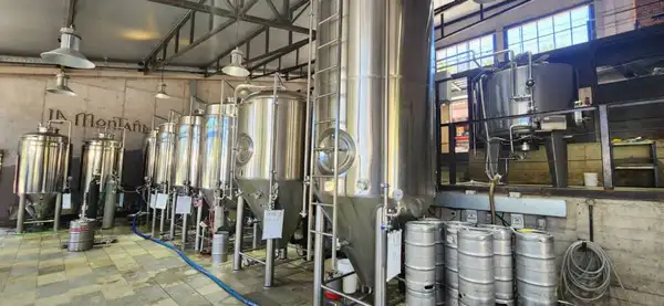 A fábrica da Cervecería La Montaña