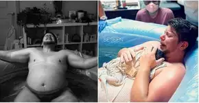 Pai trans, Danny Wakefield dá a luz ao seu bebê Wilder Lea