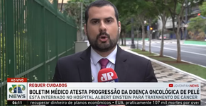 Repórter da Joven Pan diz que Pelé teve ‘câncer no colo do útero’