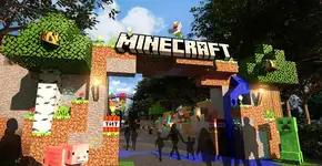 Minecraft vai virar parques de diversão na Europa e nos EUA