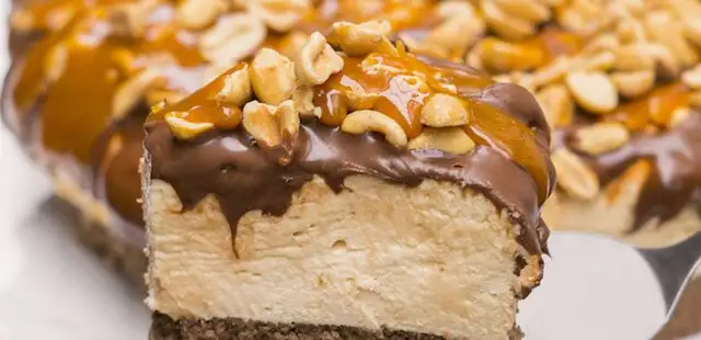 Torta de caramelo crocante sem usar o forno