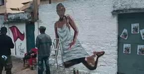 Artistas criam memorial em homenagem a Kathlen Romeu