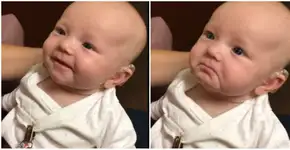 Bebê escuta voz de mãe pela primeira vez e se emociona