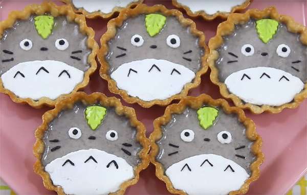 Doces japoneses: torta Totoro