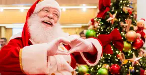 A magia do Natal do Papai Noel chega ao Golden Square Shopping