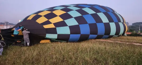 Procedimento de enchimento do balão