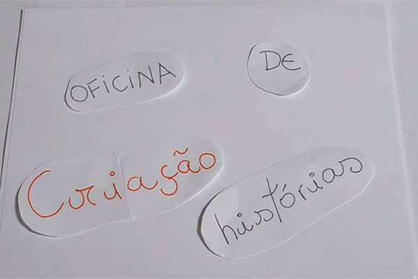 Oficina de Criação de Histórias. Foto: Divulgação