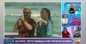 Ivete Sangalo comete gafe e pergunta por Leo Dias no ‘Fofocalizando’