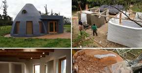 Sistema econômico e eficiente troca tijolos por sacos de areia