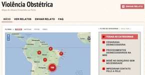 Site mapeia relatos de violência obstétrica no Brasil