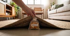 Casca de laranja seca embaixo do tapete: o segredo simples para uma casa com cheiro de limpeza o dia todo