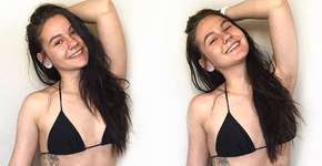 Jovem posta fotos para mostrar diferença entre ‘real’ e ‘pose’