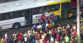 Acidente com ônibus deixa 23 feridos na zona leste de São Paulo