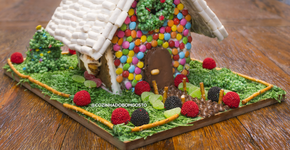 Aprenda a fazer uma casinha de biscoito (Gingerbread House)