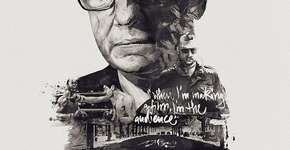 Alfred Hitchcock, David Lynch e Martin Scorsese em aquarela