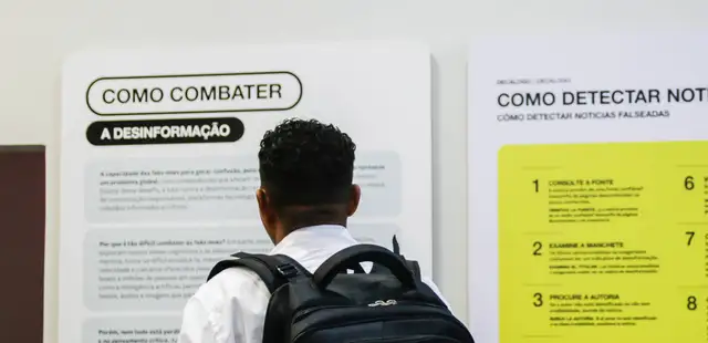 Exposição ‘Notícias falseadas: o poder da mentira’