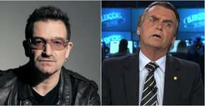 Bono Vox ironiza Jair Bolsonaro em show do U2