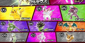 Pikachu perde o posto de Pokémon mais popular do Japão