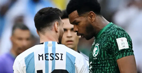 Zagueiro da Arábia Saudita revela o que disse a Messi após encarada