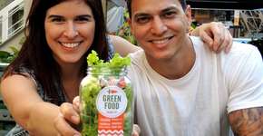 Empreendedores criam empresa de saladas em potes de vidro