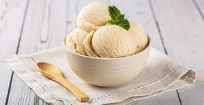 Sorvete de baunilha low carb super especial