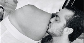 Thammy Miranda comemora seu primeiro Dia dos Pais com Andressa grávida