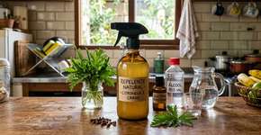 Diego Fernández, engenheiro químico: “O repelente de mosquitos caseiro contém 180 ml de água e 20 ml de álcool.”