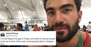 Atleta olímpico gay rasga o verbo para jornalista hétero idiota