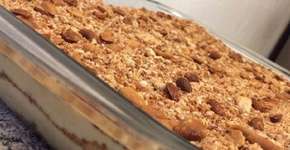 Pavê de amendoim com 4 ingredientes